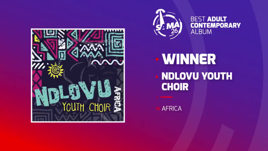 Ndlovu Youth Chior wins at The SAMA Awards 2020