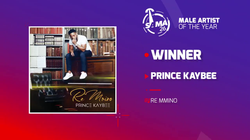 Prince Kaybee wins at SAMA 26