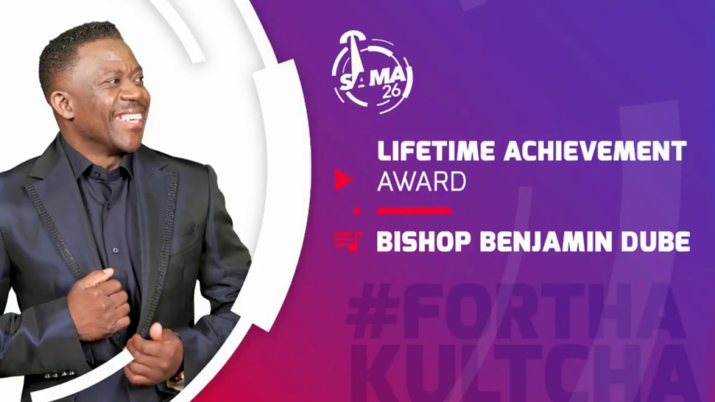 Bishop Benjamin Dube wins at the SAMA Awards 2020