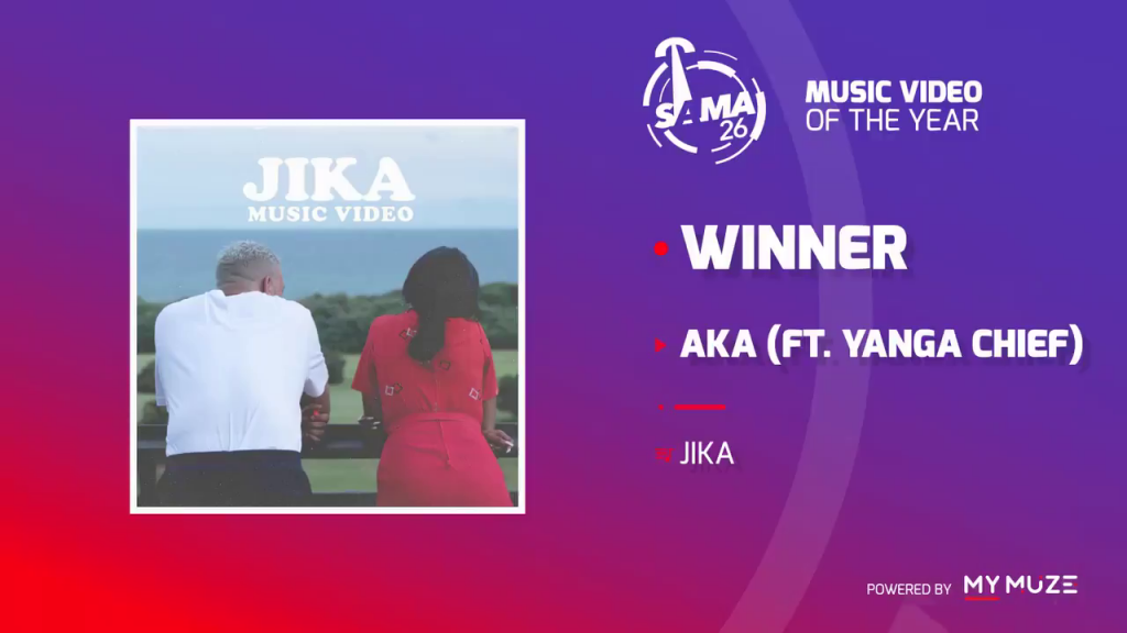 AKA wins at the SAMA Awards 2020