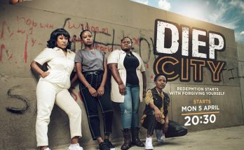 Dawn Thandeka King, Nozuko Ncayiyane and Mduduzi Mabaso lead a cast of stars in DiepCity