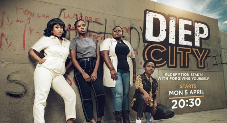 Dawn Thandeka King, Nozuko Ncayiyane and Mduduzi Mabaso lead a cast of stars in DiepCity